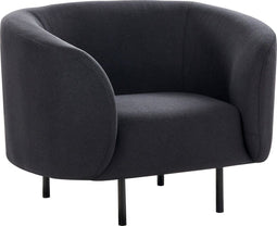 Fauteuil LOEN Stof Zwart