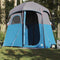 vidaXL - Douchetent - 2-persoons - waterdicht - blauw