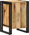 vidaXL - Nachttafel - 40x40x59 - cm - Massief - Ruw - Mangohout
