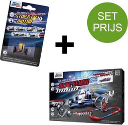 Darda racebaan SET Blue Flash (6,9 meter) + extra stop en go motor