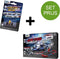 Darda racebaan SET Blue Flash (6,9 meter) + extra stop en go motor