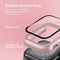 imoshion Screenprotector - Geschikt voor Apple Watch Series 4 / 5 / 6 / SE - 40mm - Roze Full Cover Hard Case / Beschermend Hoesje - Rosé goud