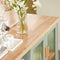 SoBuy FSB81-GR - Buffetkast - 2 lades 3 planken - Groen