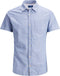 JACK&JONES JORABEL - Heren Overhemd Korte Mouwen - Borstzak - M