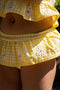 Konges Slojd Soline Bikini Zwemkleding Meisjes - Geel - Maat 98