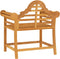 vidaXL - Tuinstoel - 88x60x92 - cm - massief - teakhout
