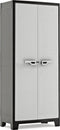Keter Titan Hoge Kast - 4 Planken - 80x44x182cm - Zwart/Grijs