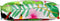vidaXL - Ligbedkussen - voor - de - rugleuning - Tropisch - Jungle - 60x40x12 - cm - Oxford - stof