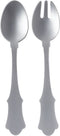 Sabre Bestek Slacouvert Bestekset Kunststof Acryl Old Fashion Grijs Zilver