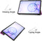 3-Vouw sleepcover hoes - Geschikt voor Samsung Galaxy Tab S6 - Paars