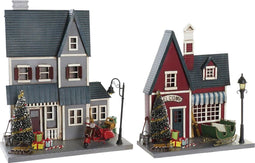 DKD Home Decor - Kerstversiering Huis - Metaal PVC Multicolour (2 stuks)
