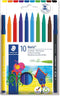 Set Viltstiften Staedtler Noris 326 Multicolour 10 Stuks