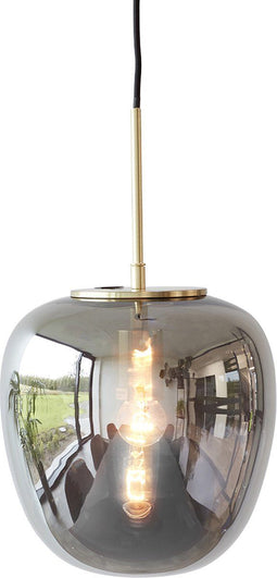 Furnified - Hübsch - Hanglamp Mirror/Messing Ø30×28cm
