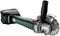 Metabo W 18 L 9-125 - Haakse accuslijper 125 mm 18 V - Elektronische softstart en herstartbeveiliging