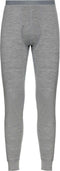 Odlo Natural 100% Merino Warm Thermobroek Heren - Grijs - Maat XL