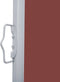 vidaXL - Windscherm - uittrekbaar - 117x600 - cm - bruin