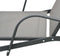 vidaXL - Ligbedden - 2 - st - met - tafel - textileen - en - staal