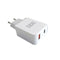 3GO ALMUSBCQC3 - Oplader - Quick Charge 3.0 - Wit