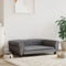 vidaXL - Hondenmand - 95x55x30 - cm - kunstleer - grijs