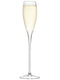 L.S.A. Wine Drinking Champagne Flutes 200 ml Set of 4 Pieces - Transparent / Glass