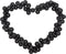 vidaXL - Kerstslinger - ballen - 175 - cm - polystyreen - zwart