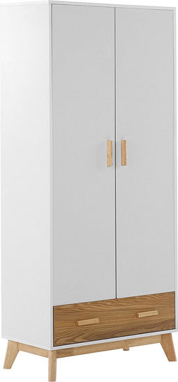 Beliani AHLBECK - Wandkast - wit - Spaanplaat