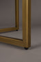 Dutchbone Class - Eettafel Rond 120 cm - Visgraat tafelblad - Zwart