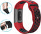 iMoshion Bandje Geschikt voor Fitbit Charge 4 / Charge 3 - iMoshion Siliconen sport bandje - Zwart