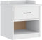 vidaXL - Gangbankje - SANDNES - wit - 45x40x50 - cm - massief - grenenhout