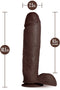 Realistische Dildo Blush Au Naturel TPE Ø 5,8 cm (21,5 cm)