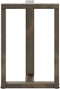 vidaXL - Eettafelpoten - 2 - st - T-vormig - 50x35x(72-73) - cm - staal - naturel