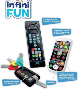 TALDEC Infini Fun - Educatieve telefoonsleutelbox met afstandsbediening