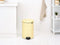 Brabantia NewIcon - Pedaalemmer - 20 liter - Mellow Yellow
