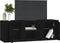 vidaXL - Tv-meubel - 100x31,5x35 - cm - bewerkt - hout - zwart
