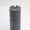 Grijze led kaars rustic 20x7,5cm