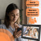 Digitale fotolijst met WiFi en Frameo App - 10 inch – HD+ -IPS Display – Zwart - Micro SD – Touchscreen