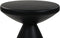 Bijzettafel rond - ø36x48 - Zwart - metaal