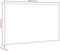 vidaXL - Kurkbord - met - massief - grenenhouten - frame - 80x55 - cm
