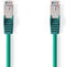 Nedis CAT6 Netwerkkabel - RJ45 Male - RJ45 Male - S/FTP - 15.0 m - Rond - LSZH - Groen - Polybag