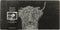 Tafelloper Schotse hooglander - Gegraveerd - 50x25 - Leisteen - Just Slate Company Scotland