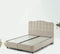 Dreamhouse Marrakech Opberg Boxspring Bed - 180x200 - VELVET BEIGE - Met veel Opbergruimte en Inclusief Hoofdbord.