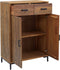 vidaXL - Schoenenkast - 75x40x110 - cm - massief - grenenhout