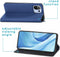 iMoshion Hoesje Geschikt voor Xiaomi 11 Lite 5G NE / Mi 11 Lite (5G) / Mi 11 Lite (4G) Hoesje Met Pasjeshouder - iMoshion Slim Folio Bookcase - Donkerblauw