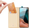 Dux Ducis Poco F2 Pro - Slim Softcase Bookcase - Pasjeshouder - Goud
