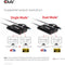 Club 3D CAC-1611 - USB Gen1 Type-C/-A naar Dual HDMI (4K/30Hz) / VGA (1080/60Hz) - Zwart