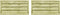 vidaXL - Poorten - 2 - st - 150x75 - cm - geïmpregneerd - grenenhout - groen