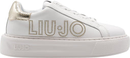 LIU-JO Kylie 05 - Dames Sneakers - Gouden details - Wit