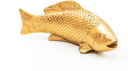 Housevitamin - Decoratief beeld 'Vis' (Goud, 25cm)