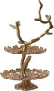 Light&living Etagere 2 laags 29x28x50 cm BIRD glanzend goud
