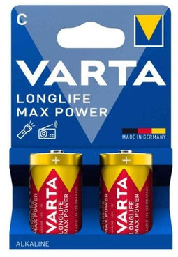 Varta 04714 101 422 - Alkaline Batterij LR14 1,5 V - Geel (2 stuks)